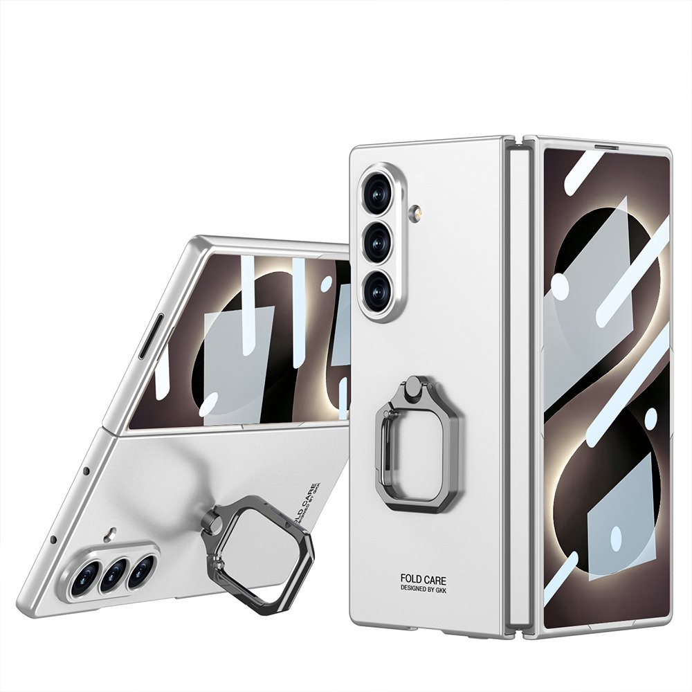 Galaxy Z Fold 8 Ultra Kılıf Kıpta Flip Ring Kamera Korumalı Kapak