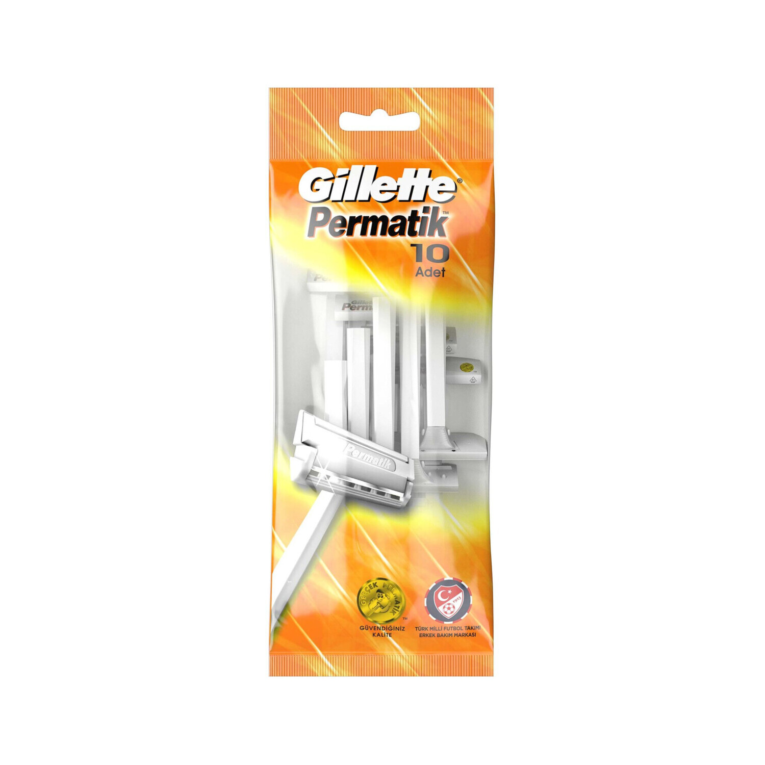 Gillette Permatik Kullan At Tıraş Bıçağı 10'lu