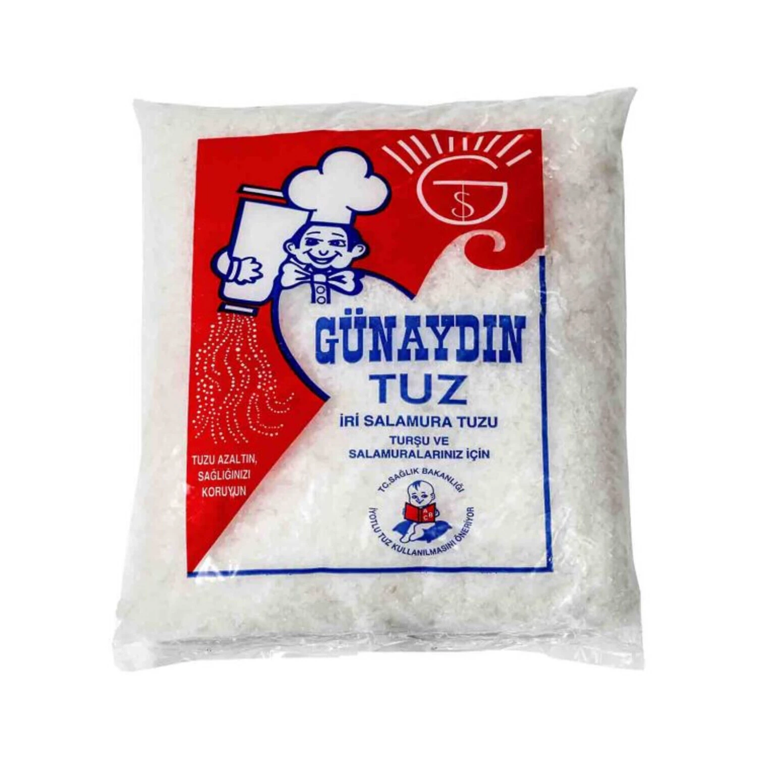 Günaydın Iri Salamura Tuzu 1,5 Kg