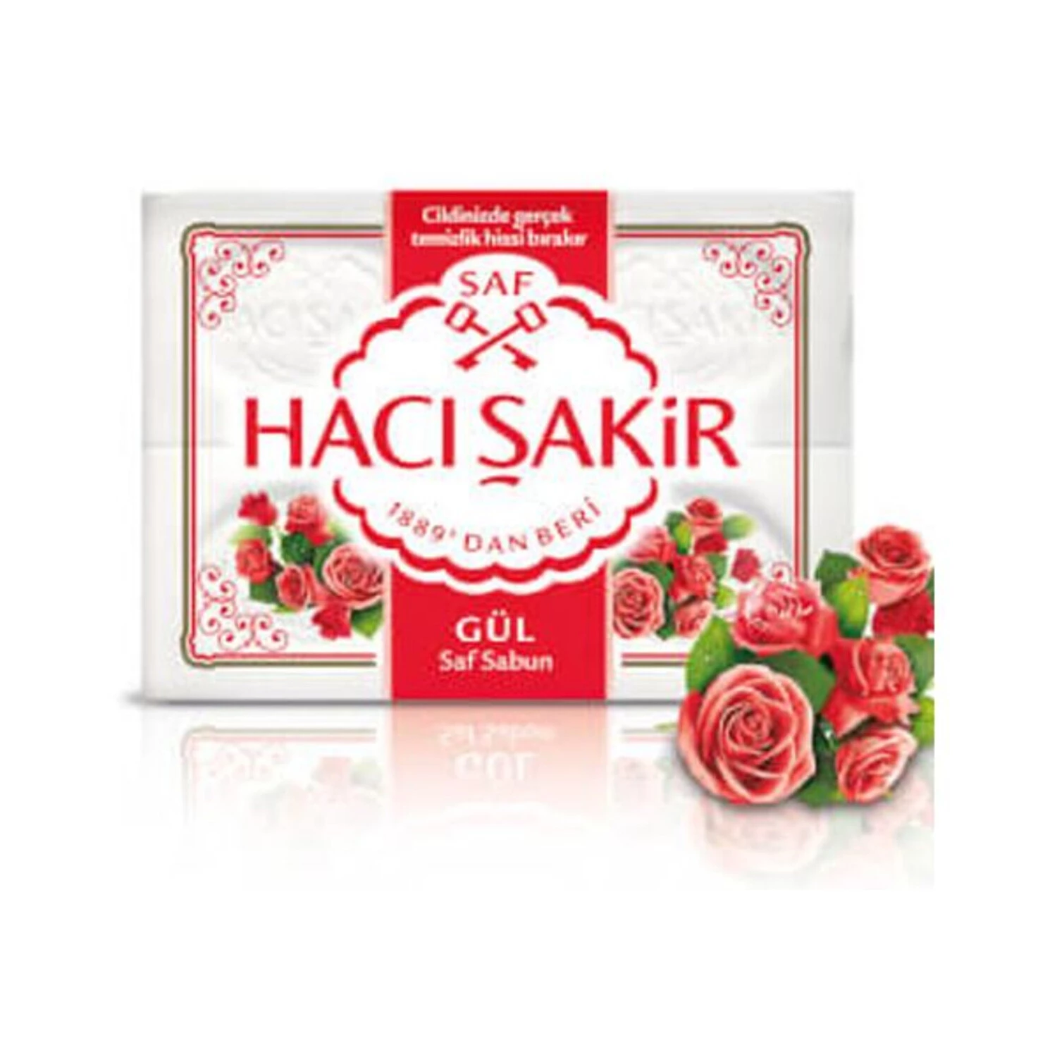 Hacı Şakir Banyo Sabunu Gül 600 Gr