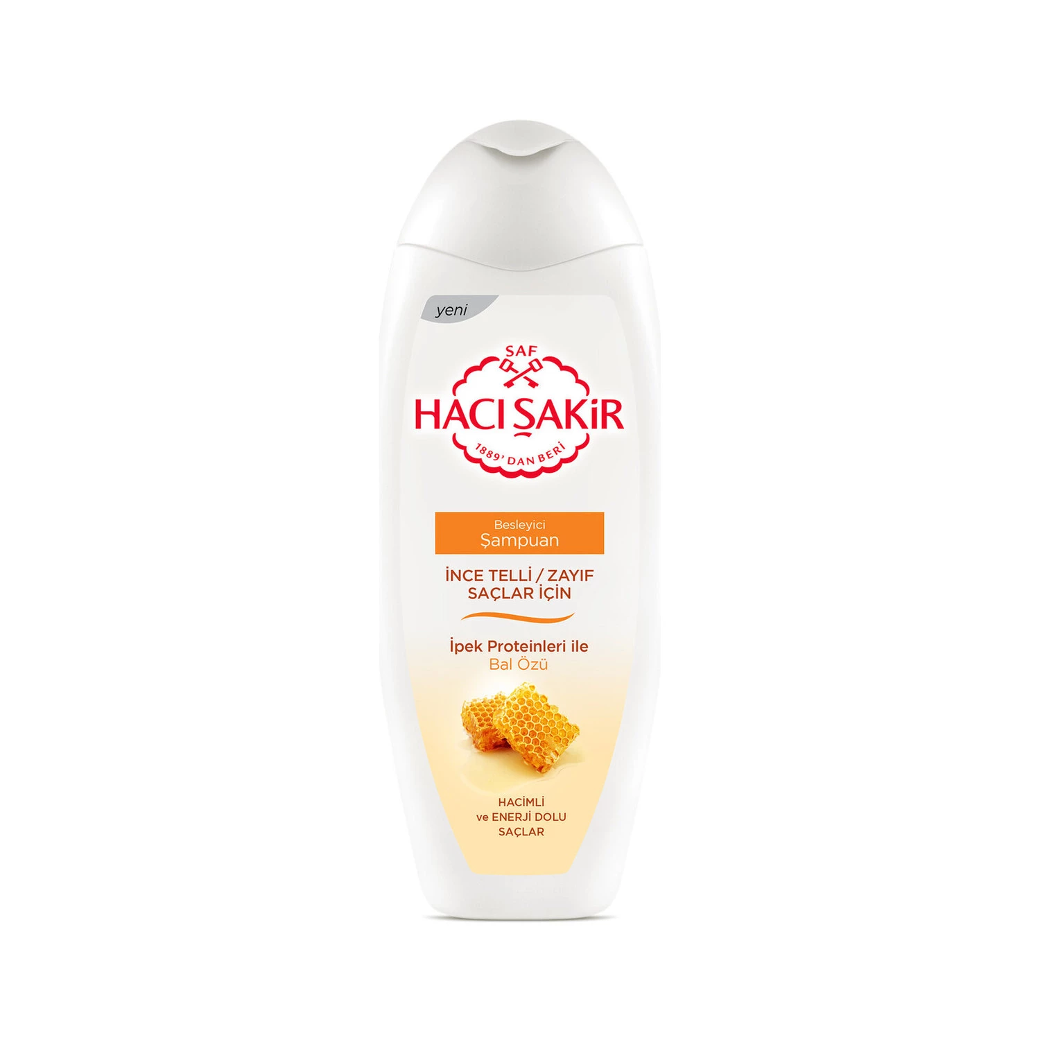 Hacı Şakir İnce Telli/zayıf Saçlar Bal Özü Şampuan 500 Ml