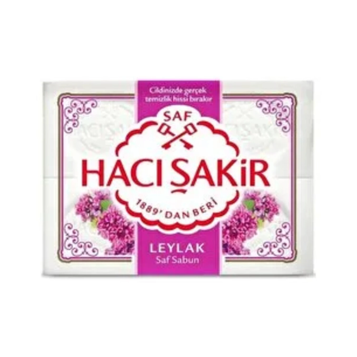 Hacı Şakir Kalıp Sabun Leylak 150 Gr X 4