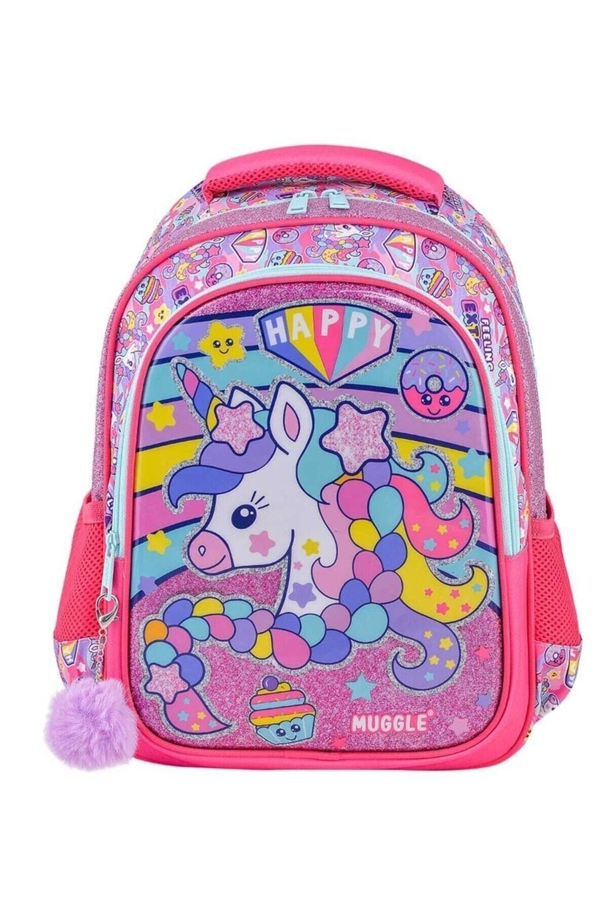 Happy Unicorn Okul Çantası 6467