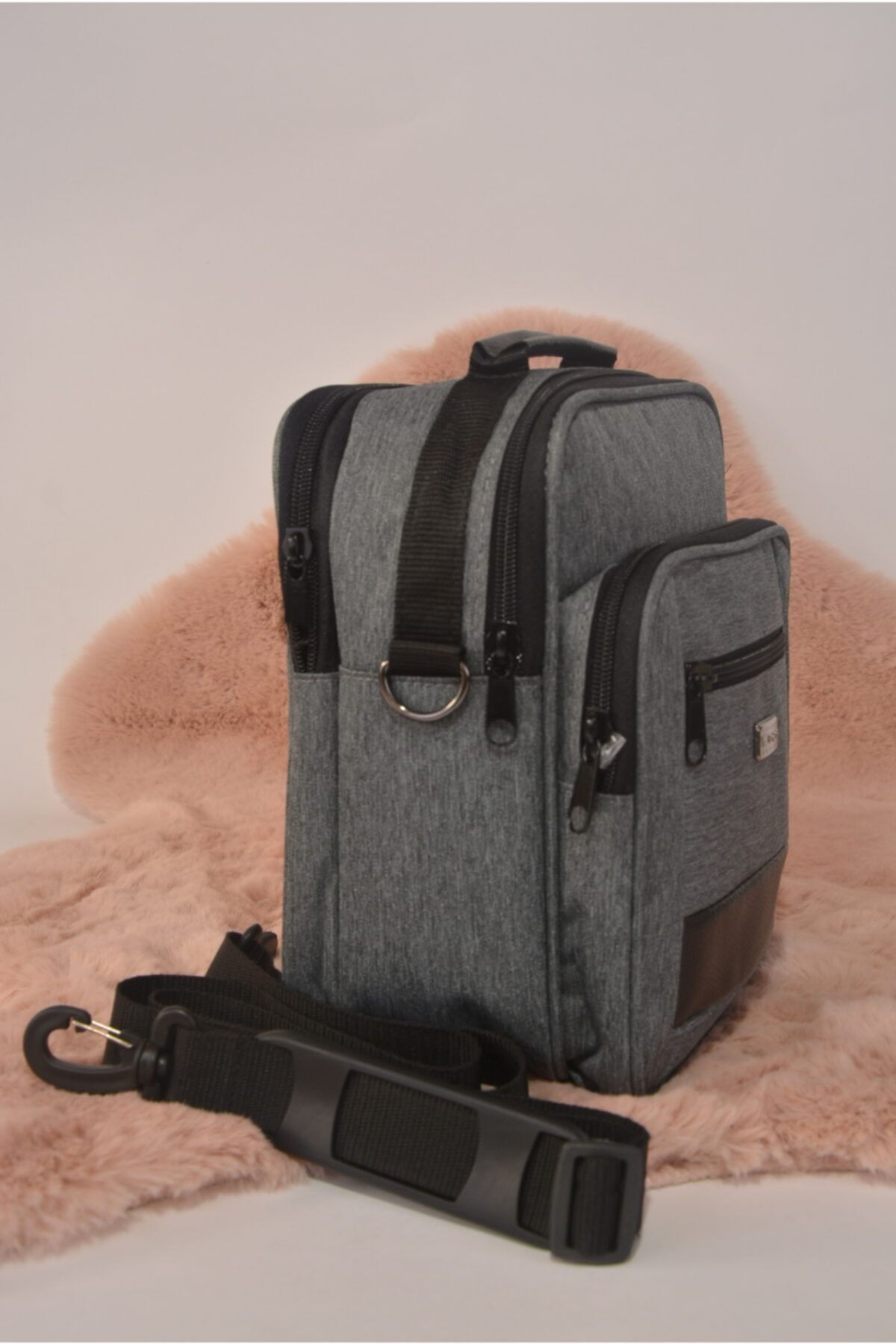 Hardcase Eçs Büyük Boy Kumaş Askılı El Ve Omuz Çantası