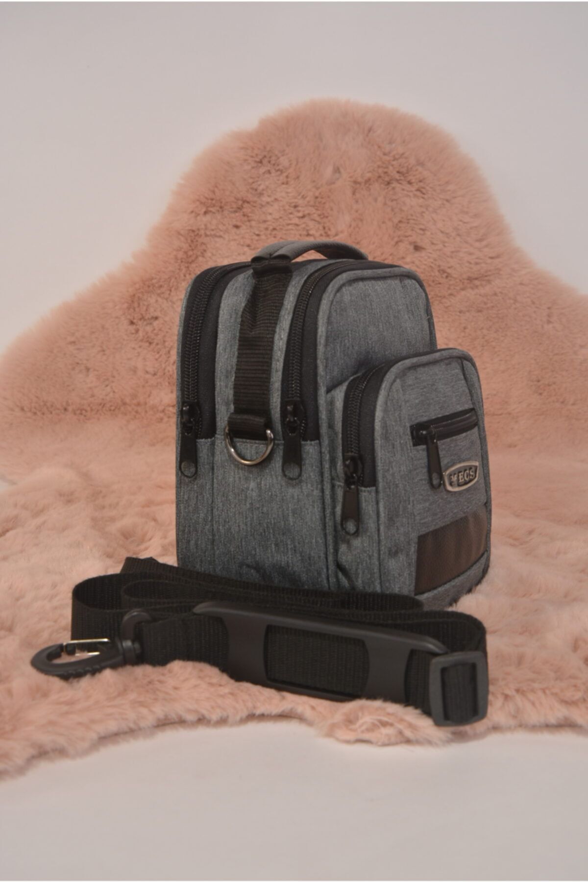 Hardcase Eçs Küçük Boy Kumaş Askılı El Ve Omuz Çantası