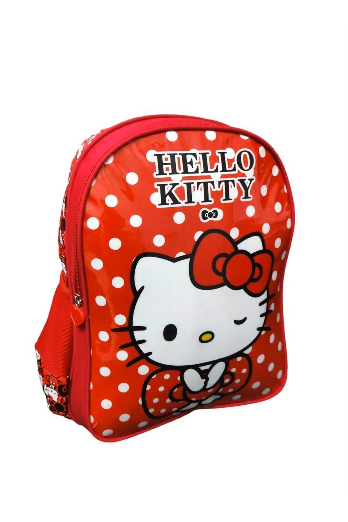 Hello Kitty Kız Çocuk Iki Bölmeli Ilkokulu Çantası 2177 Kırmızı