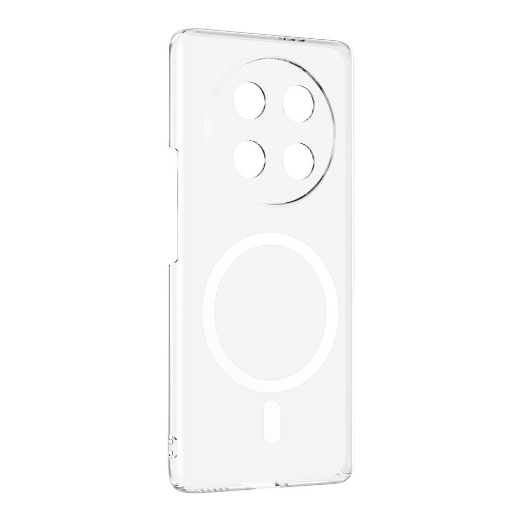Honor Magic 7 Lite Kılıf Kamera Korumalı MagSafe Şarj Özellikli Lüx Şeffaf London Silikon Kapak