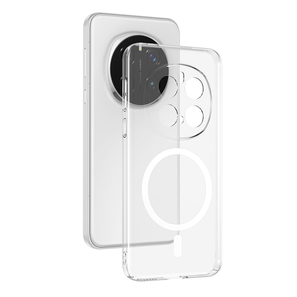 Honor Magic 7 Pro Kılıf Kamera Korumalı MagSafe Şarj Özellikli Lüx Şeffaf London Silikon Kapak