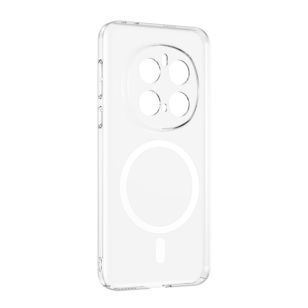Honor Magic 7 Pro Kılıf Kamera Korumalı MagSafe Şarj Özellikli Lüx Şeffaf London Silikon Kapak