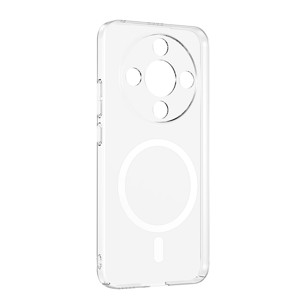Honor Magic 8 Lite 5G Kılıf Kamera Korumalı MagSafe Şarj Özellikli Lüx Şeffaf London Silikon Kapak
