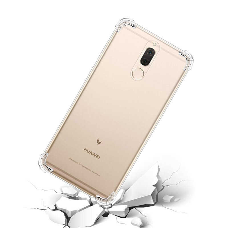 Huawei Mate 10 Lite Köşeleri Airbagli Anti Şok Şeffaf Kılıf