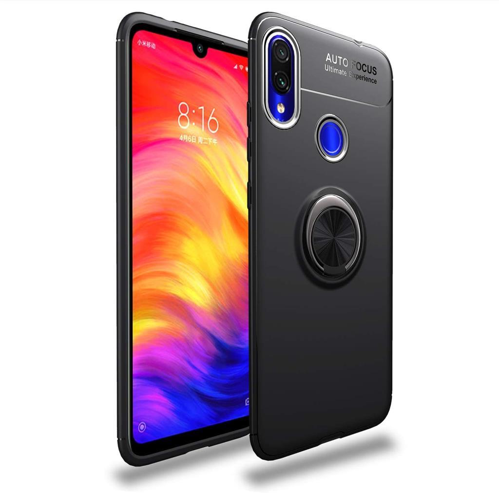 Huawei P20 Lite Kaliteli Yüzüklü Manyetik Stant Kılıf
