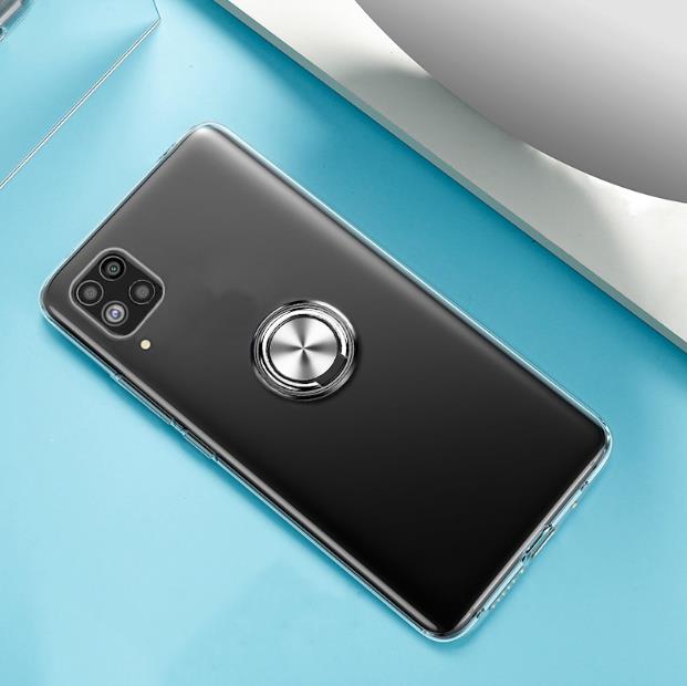 Huawei P40 Lite Kılıf Yüzüklü Standlı Manyetik Kamera Korumalı