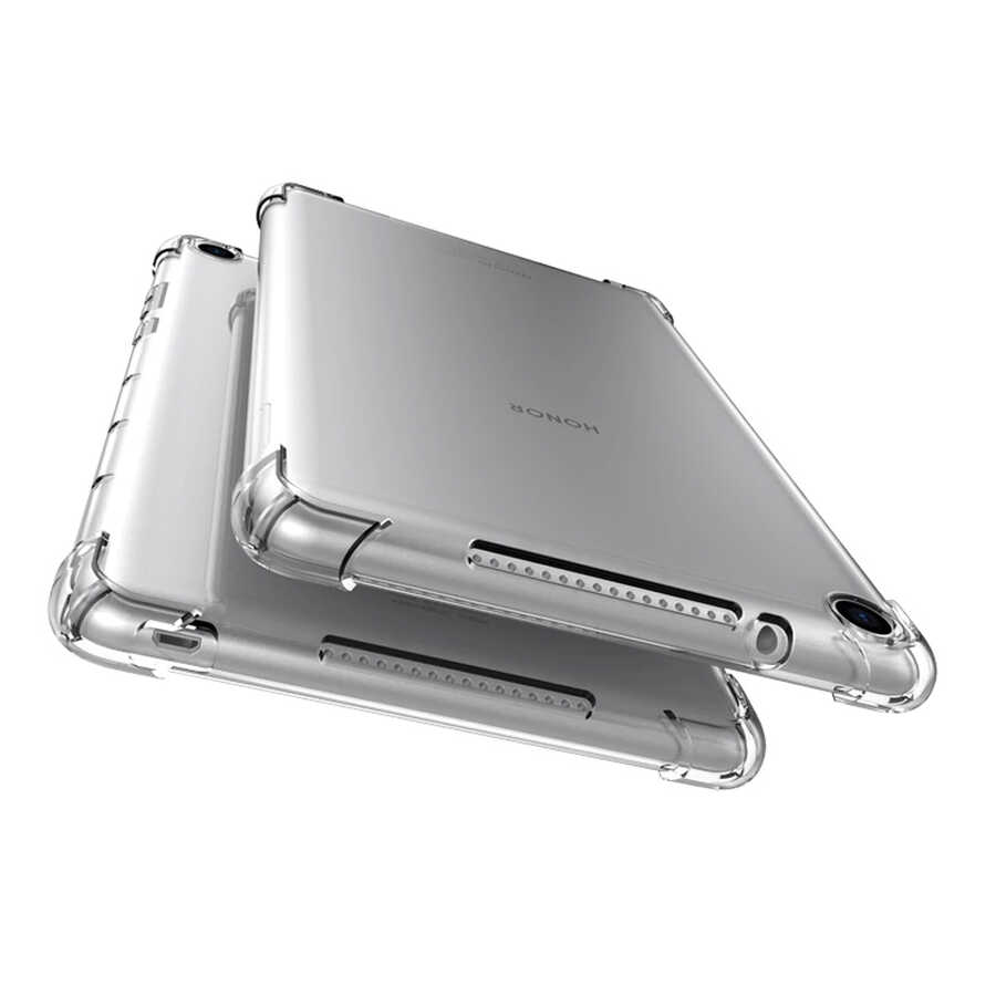 Huawei T5 10 inc Köşeleri Airbagli Antişok Şeffaf Kılıf
