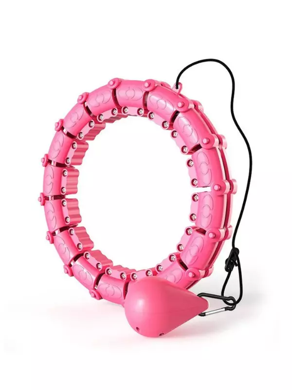 Hula Hoop Egzersiz Çemberi - Egzersiz Halkası - Ağırlıklı - Bel Bölgesi Ayarlanabilir - Hulahop