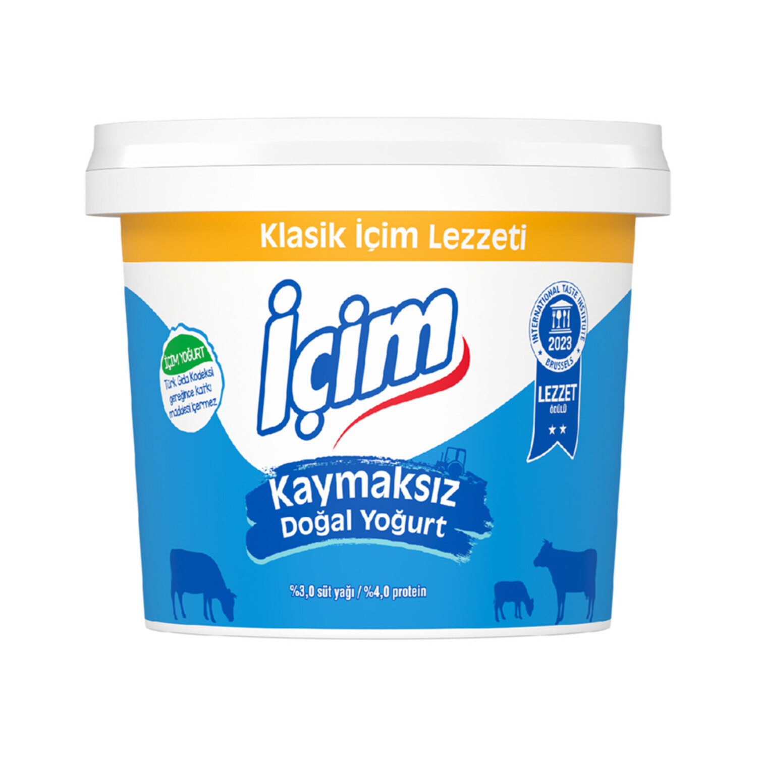 İçim Kaymaksız Yoğurt 2000 Gr