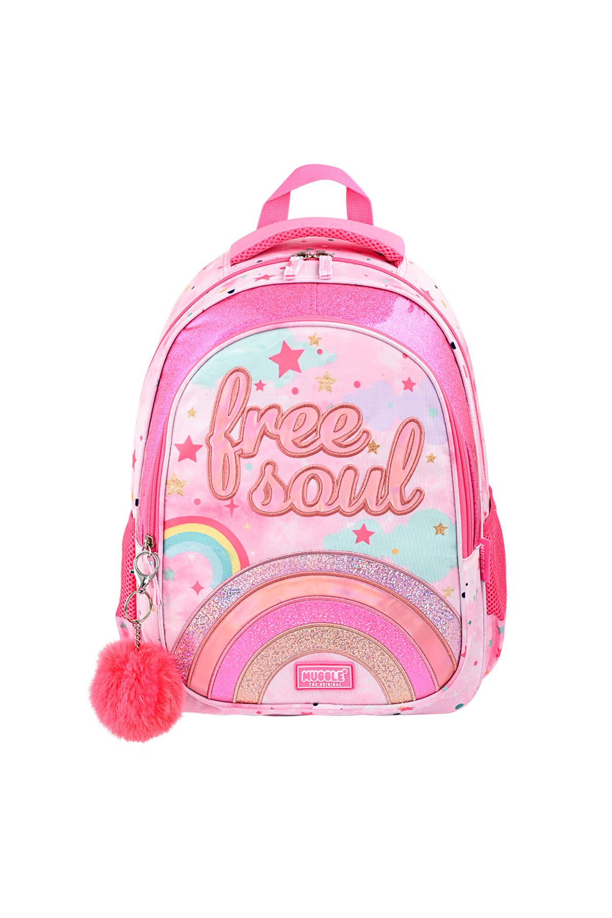 İlkokul Sırt Çantası Glitter Rainbow Koleksiyonu Mu-9060