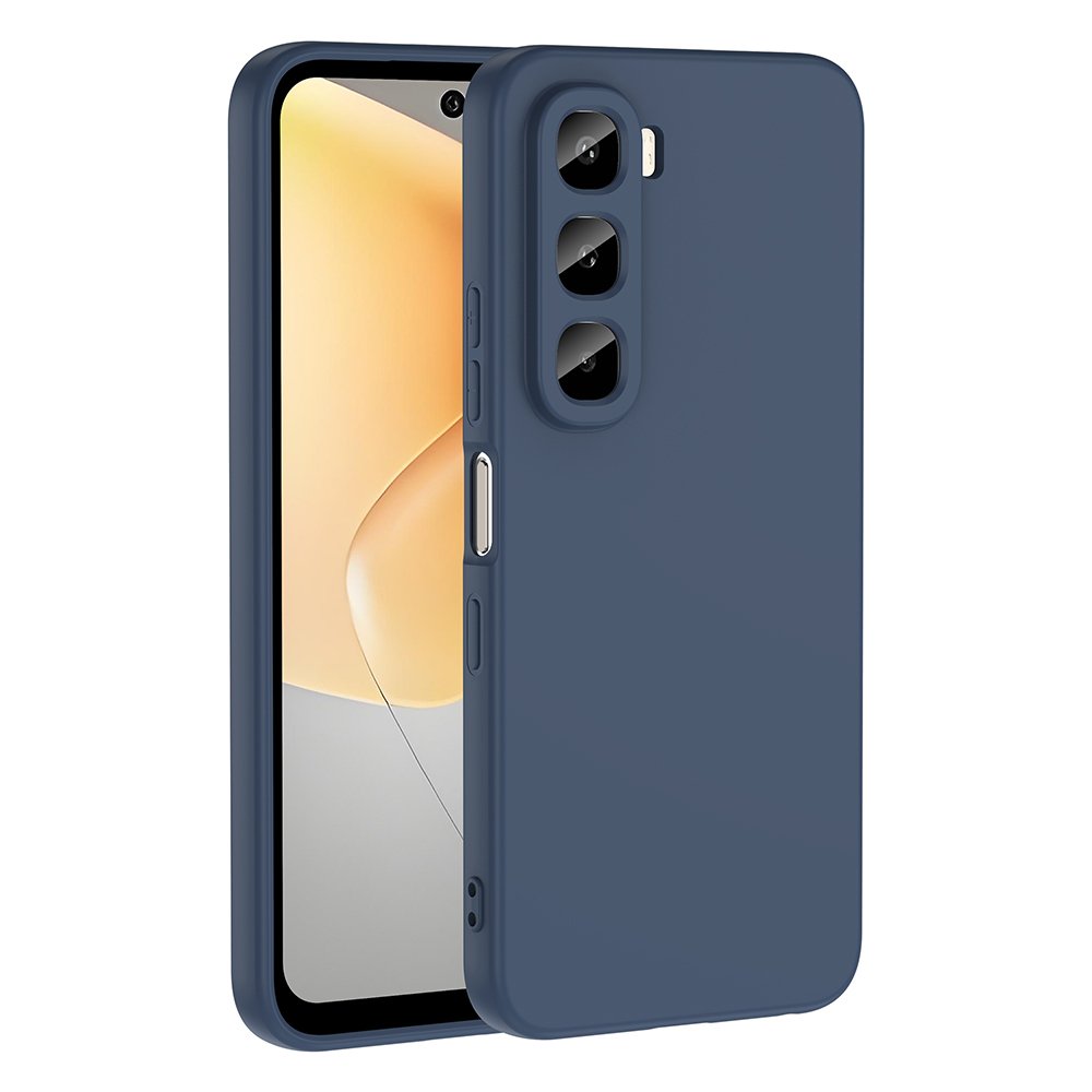 İnfinix Hot 60i 4G Kılıf Lansman Tasarım İç Yüzeyi Kadife Silikon