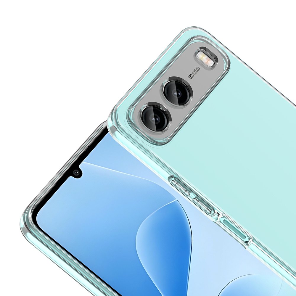 İnfinix Hot 60i 5G Kılıf İnce ve Esnek Şeffaf Süper Silikon