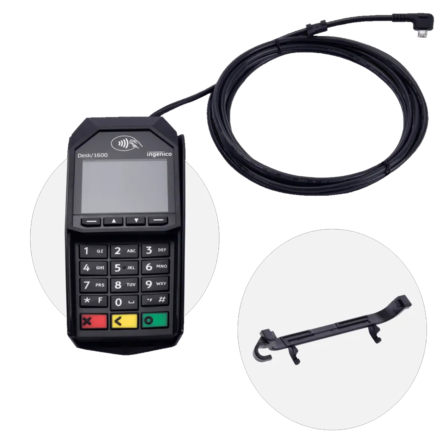 İngenico Move5000F Temassiz Pinpad + Sabitleme Aparati