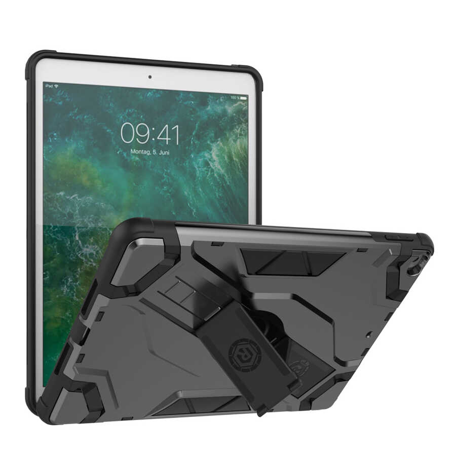 iPad 9.7 2018 Zore Defens Tablet Zırh Silikon Kılıf