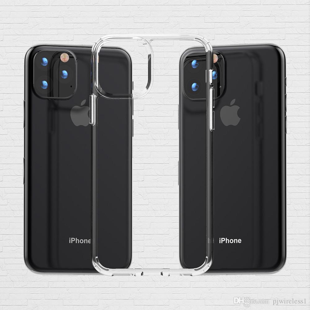 iPhone 11 Pro Darbe Emici Kamera Korumalı Antişok Şeffaf Kılıf