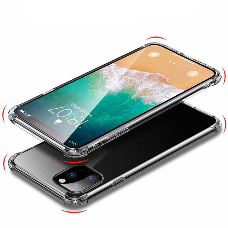 iPhone 11 Pro Max Köşeleri Airbagli Ultra Koruma Anti Şok Kılıf