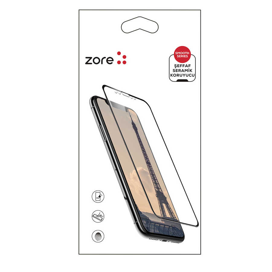 iPhone 12 Mini Zore Kavisli Seramik Ekran Koruyucu