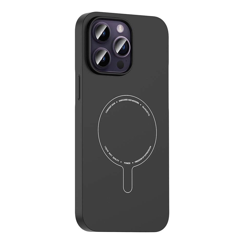 iPhone 14 Pro Max Kılıf Magsafe Şarj Özellikli Kamera Korumalı Elio Sert PC Kapak