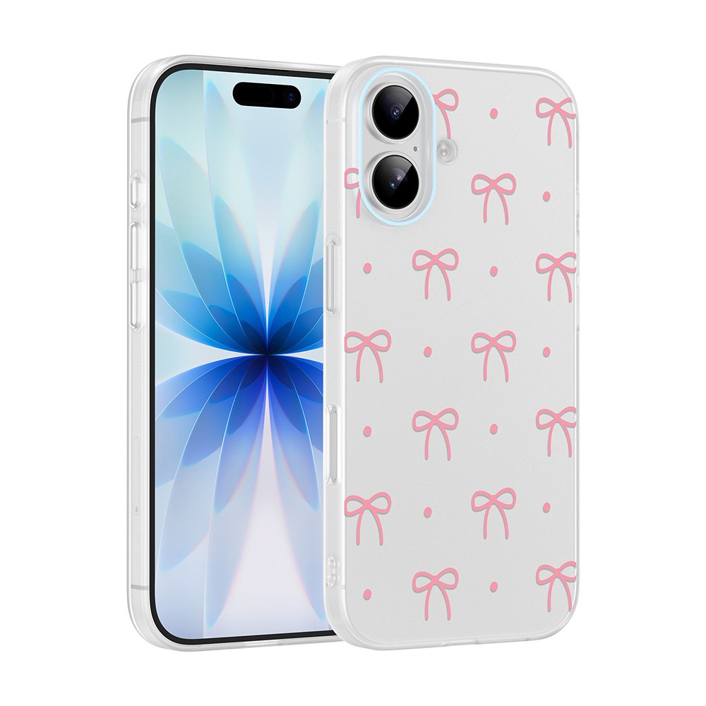 iPhone 16 Kılıf Kamera Korumalı Canlı Lüx Desenli Klip Sert Kapak