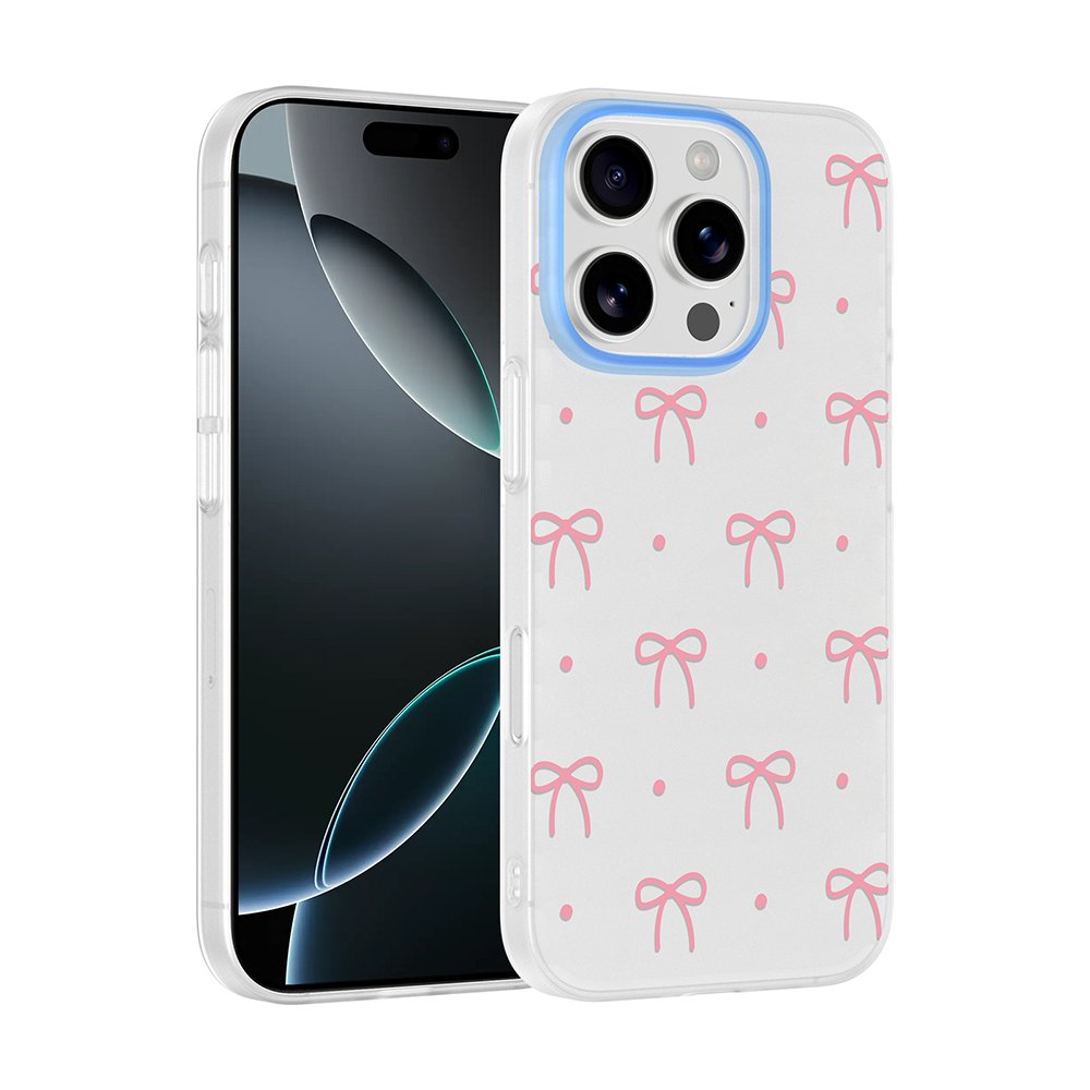 iPhone 16 Pro Kılıf Kamera Korumalı Canlı Lüx Desenli Klip Sert Kapak