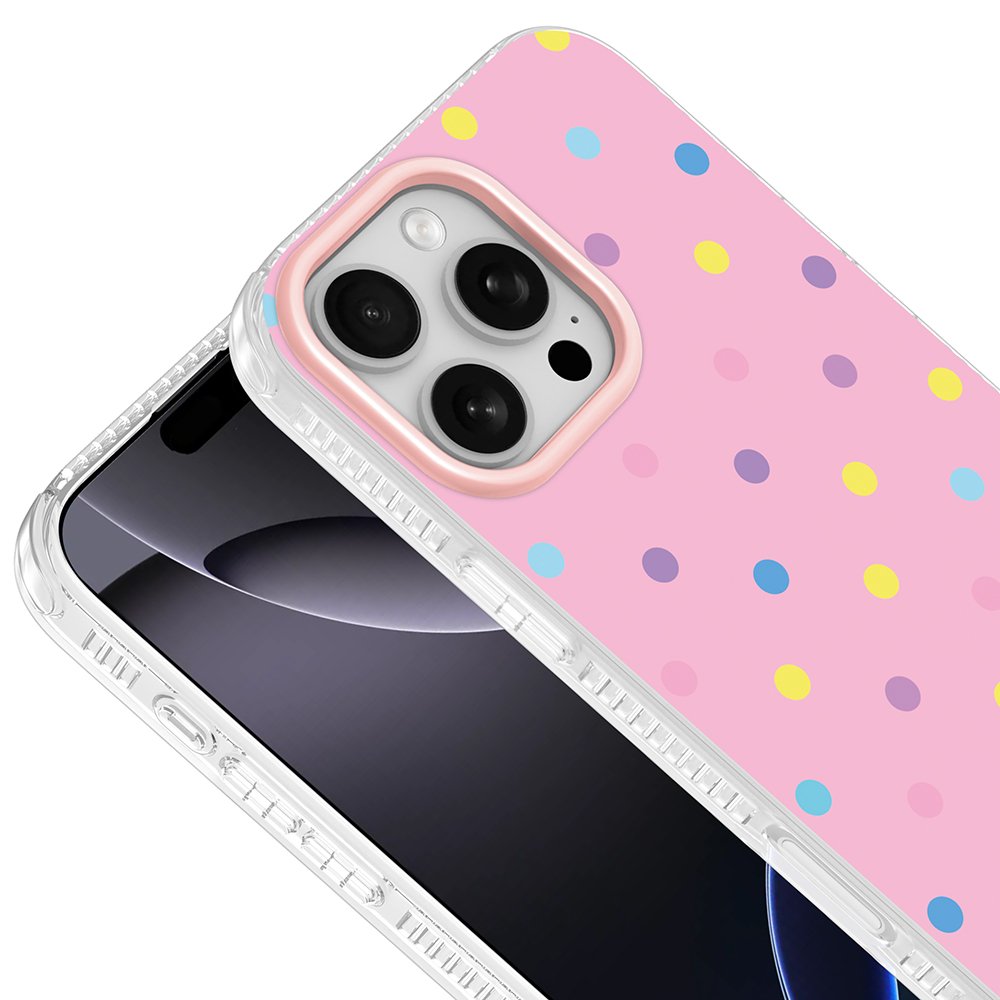 iPhone 16 Pro Max Kılıf Airbag Tasarımlı Potik Sert PC Kapak