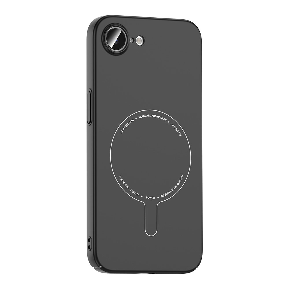 iPhone 16E Kılıf Magsafe Şarj Özellikli Kamera Korumalı Elio Sert PC Kapak