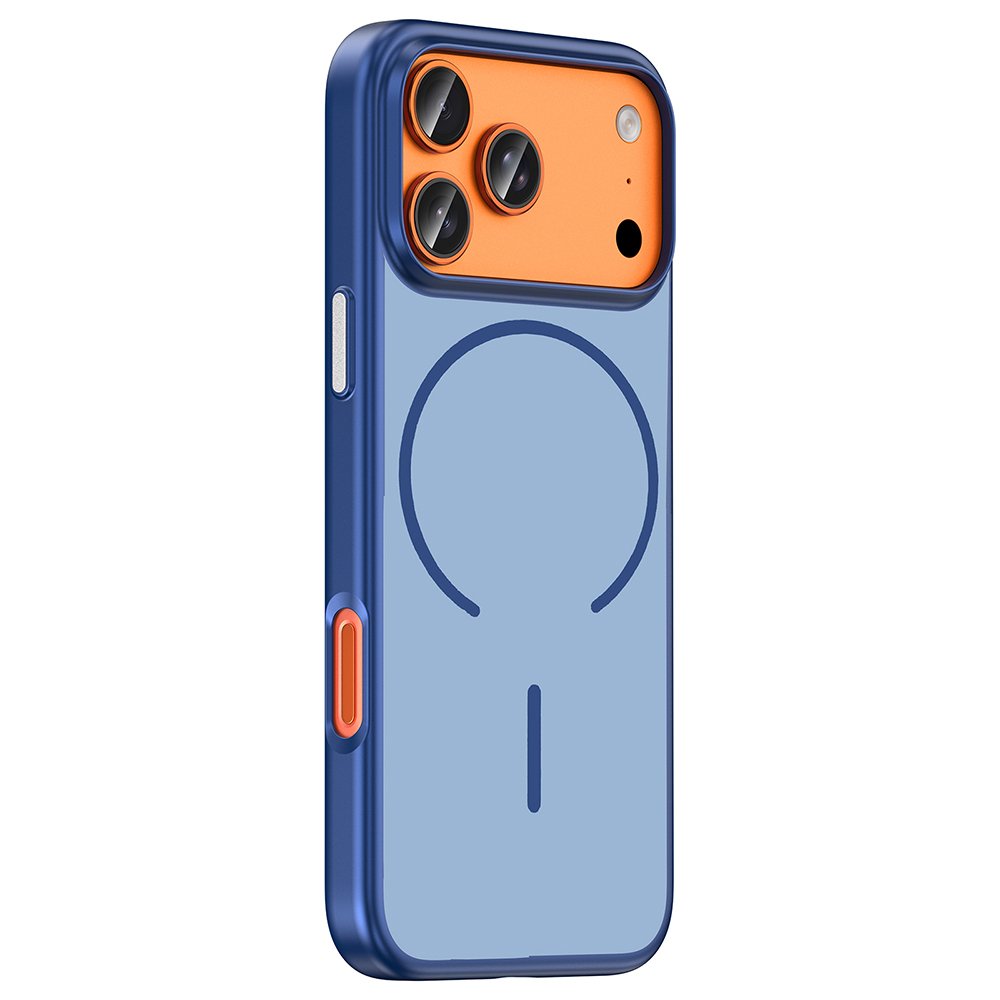 iPhone 17 Pro Max Kılıf MagSafe Şarj Özellikli Ultra İnce Mat Soft Lora PC Kapak