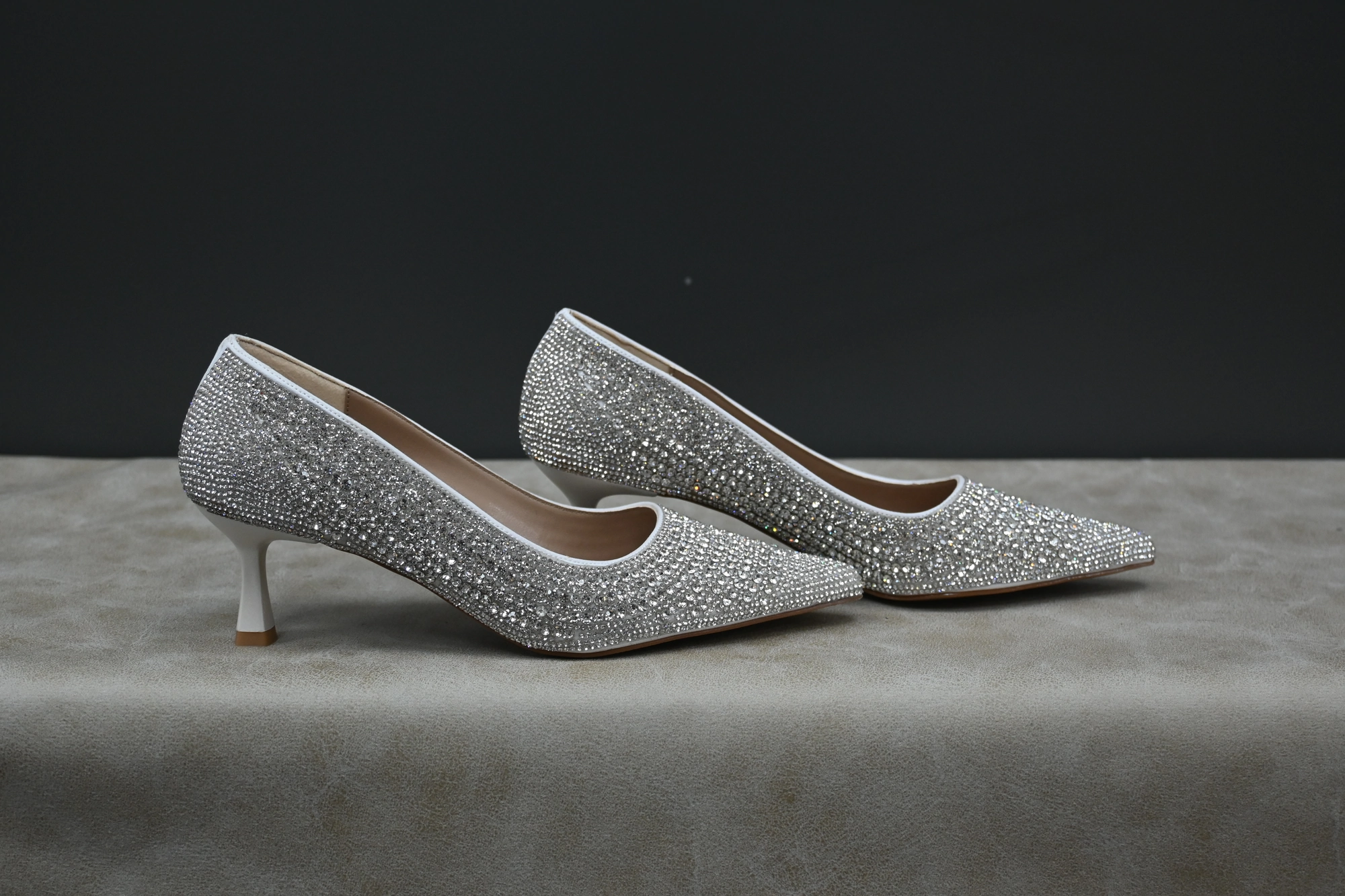 Kadın İncili Topuklu Stiletto