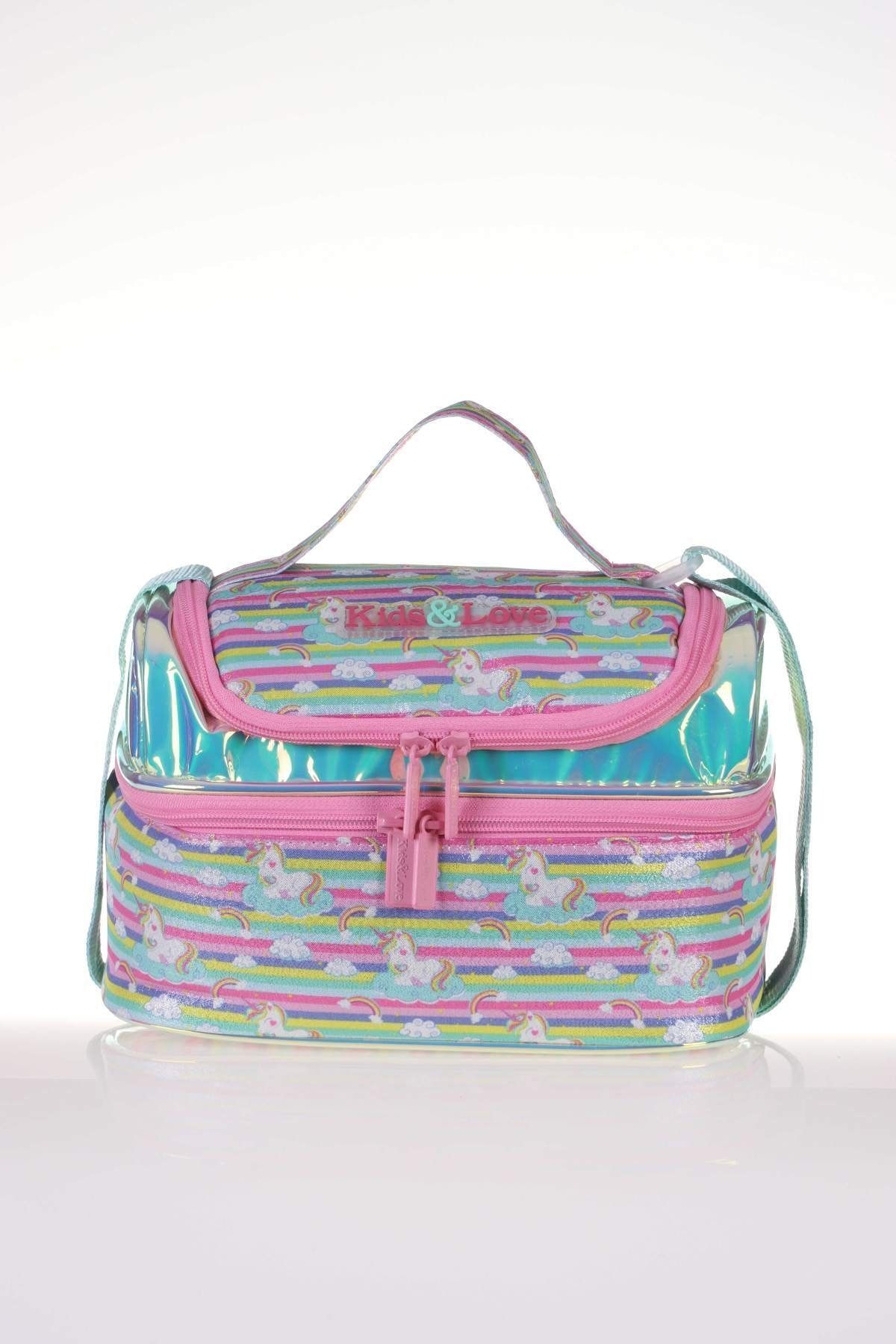 Kids & Love Sweet Unicorn Girl Beslenme Çantası 24x13x17 (l7081)
