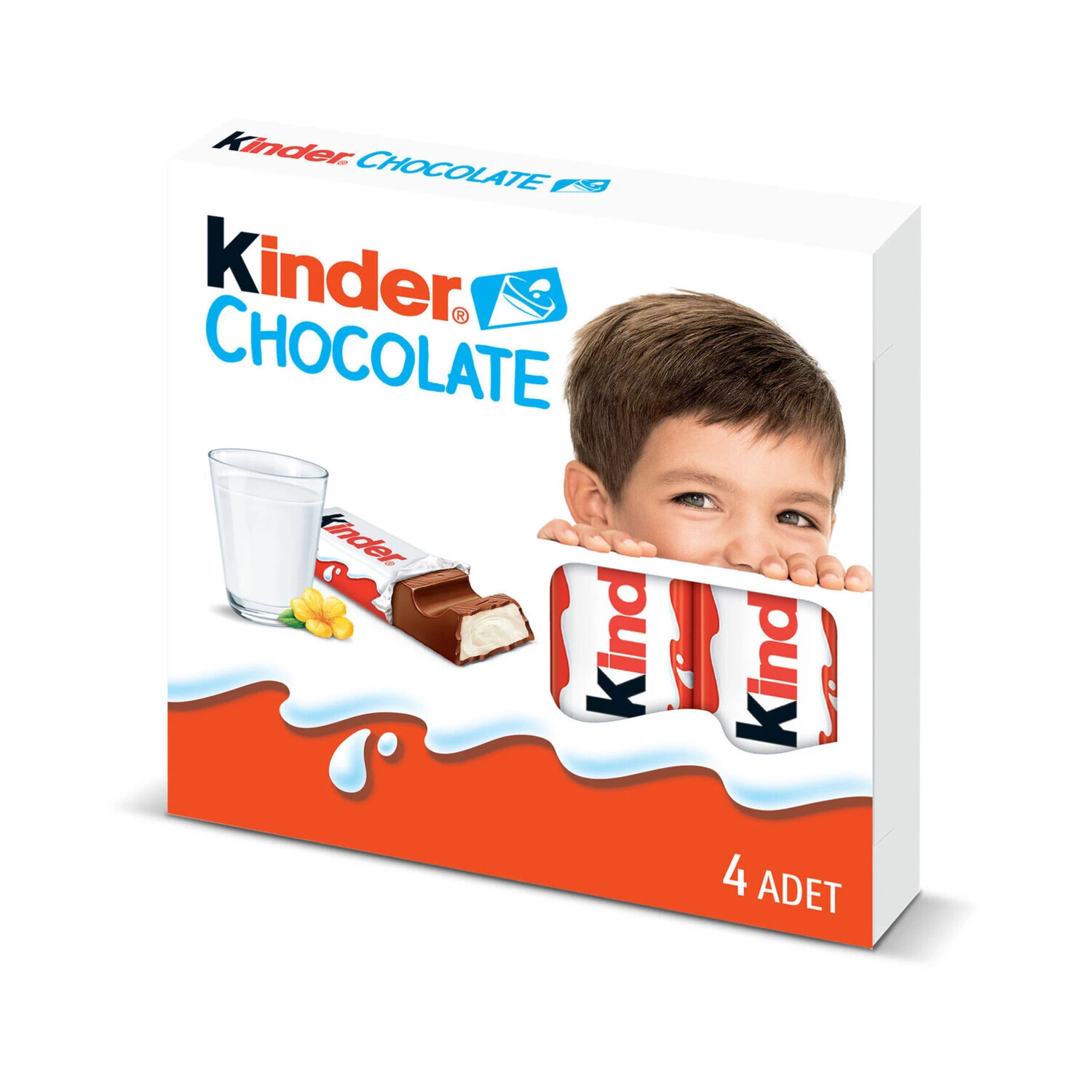 Kinder T4 Çikolata 4'lü 50 Gr