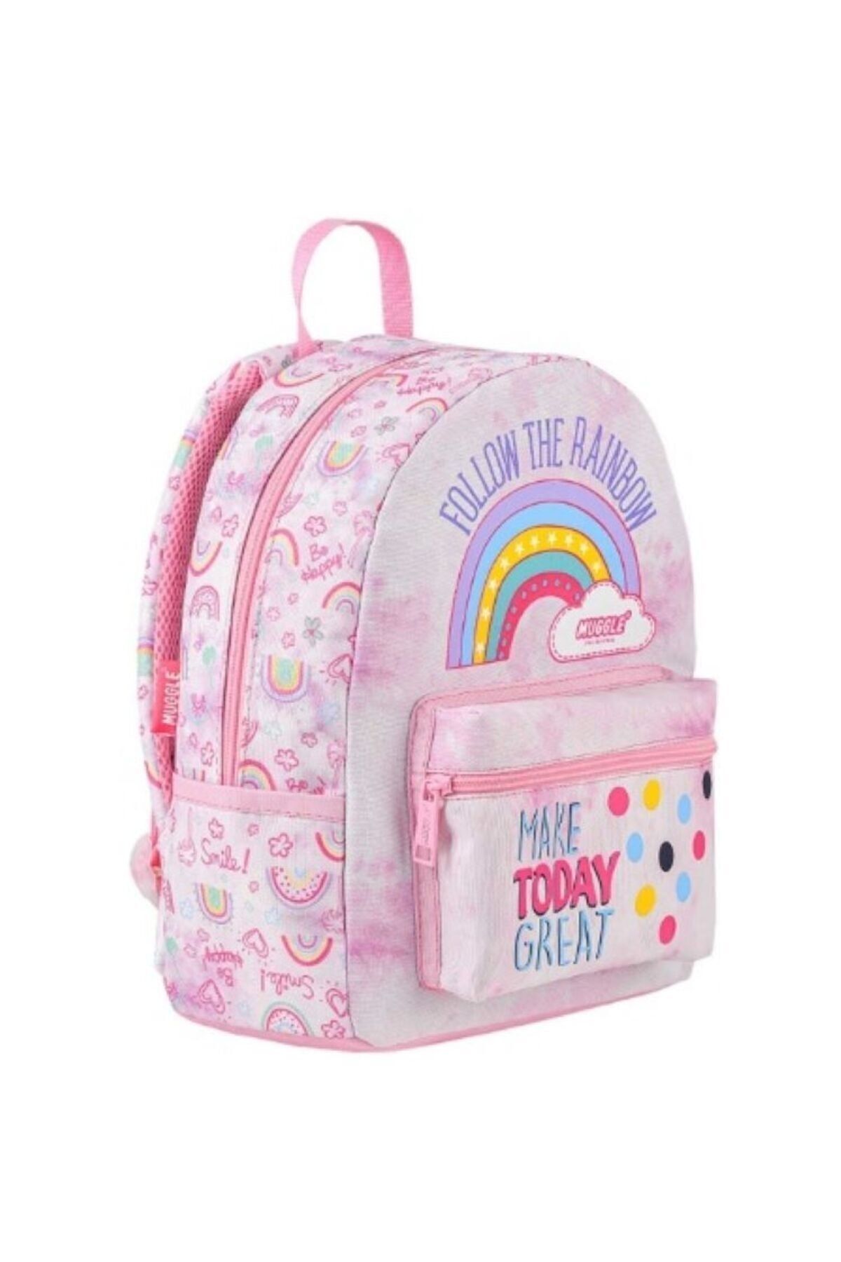 Kız Çocuk Muggle Soft Rainbow Kız Çocuk Anaokulu Çantası MU6719
