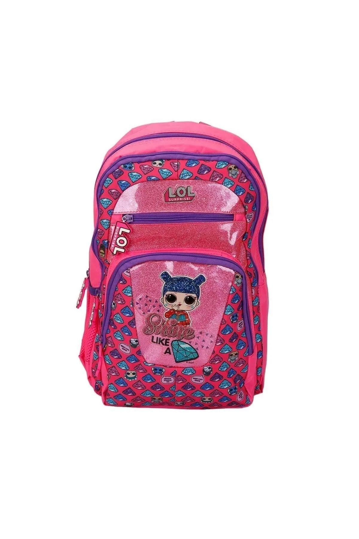 Kız Çocuk Shıne Okul Çantası 20416 Pembe