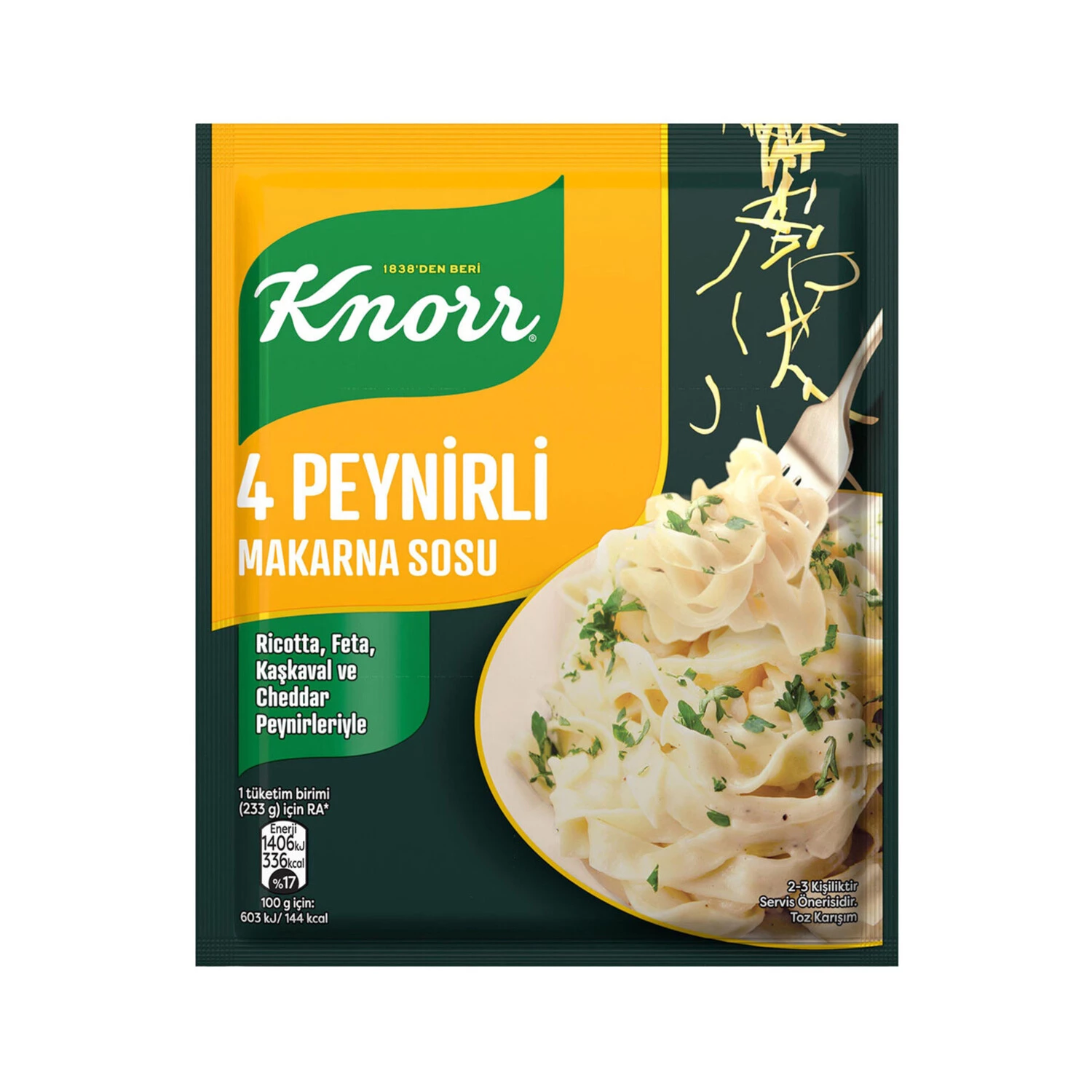 Knorr 4 Peynirli Makarna Sosu 50 Gr