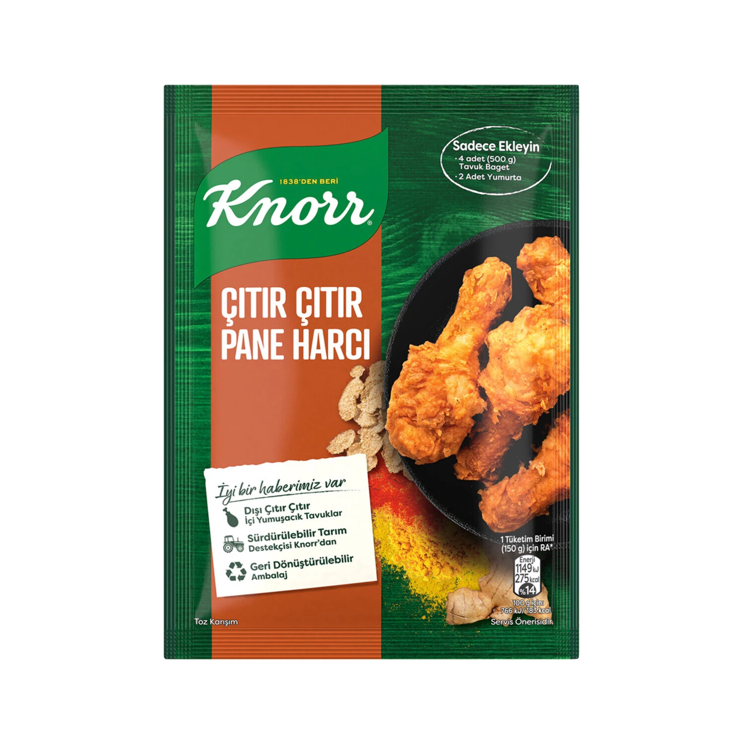 Knorr Çıtır Pane Harcı 90 Gr