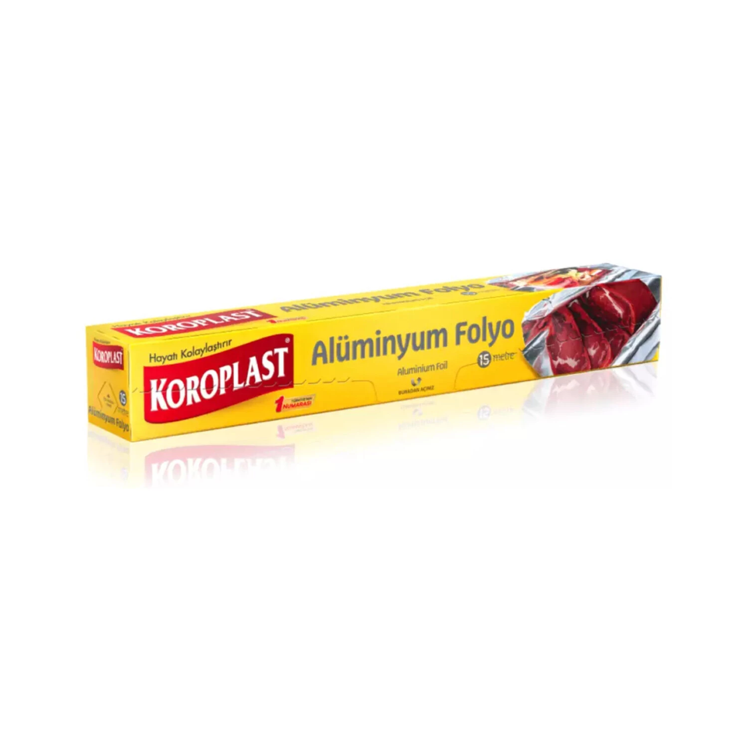 Koroplast Alüminyum Folyo 15 Mt