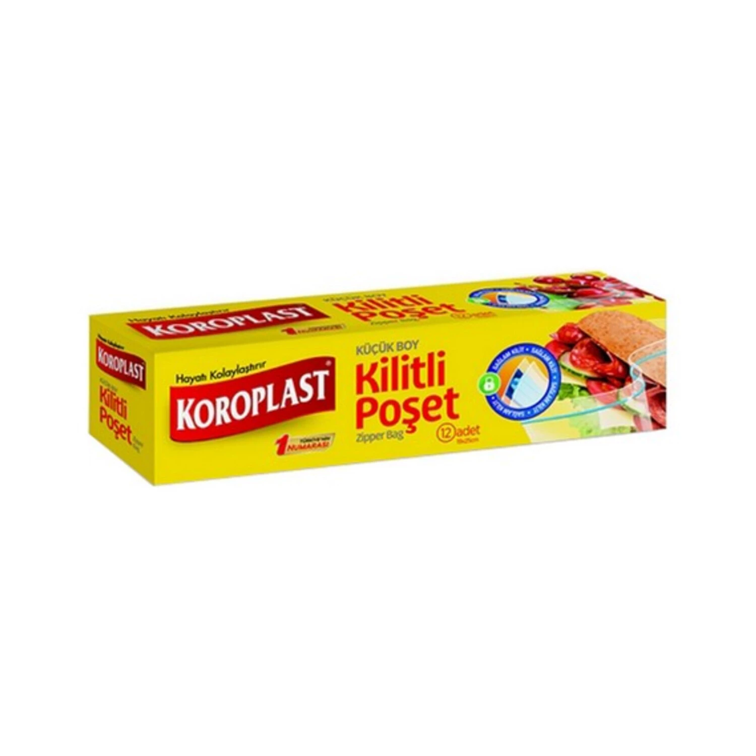 Koroplast Kilitli Poşet Küçük 12 Li