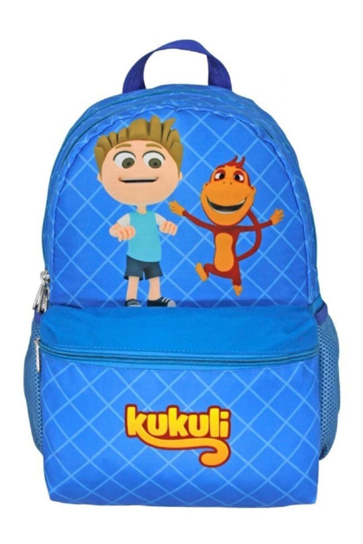 Kukuli Mavi Erkek Çocuk Ilkokul Sırt Çantası