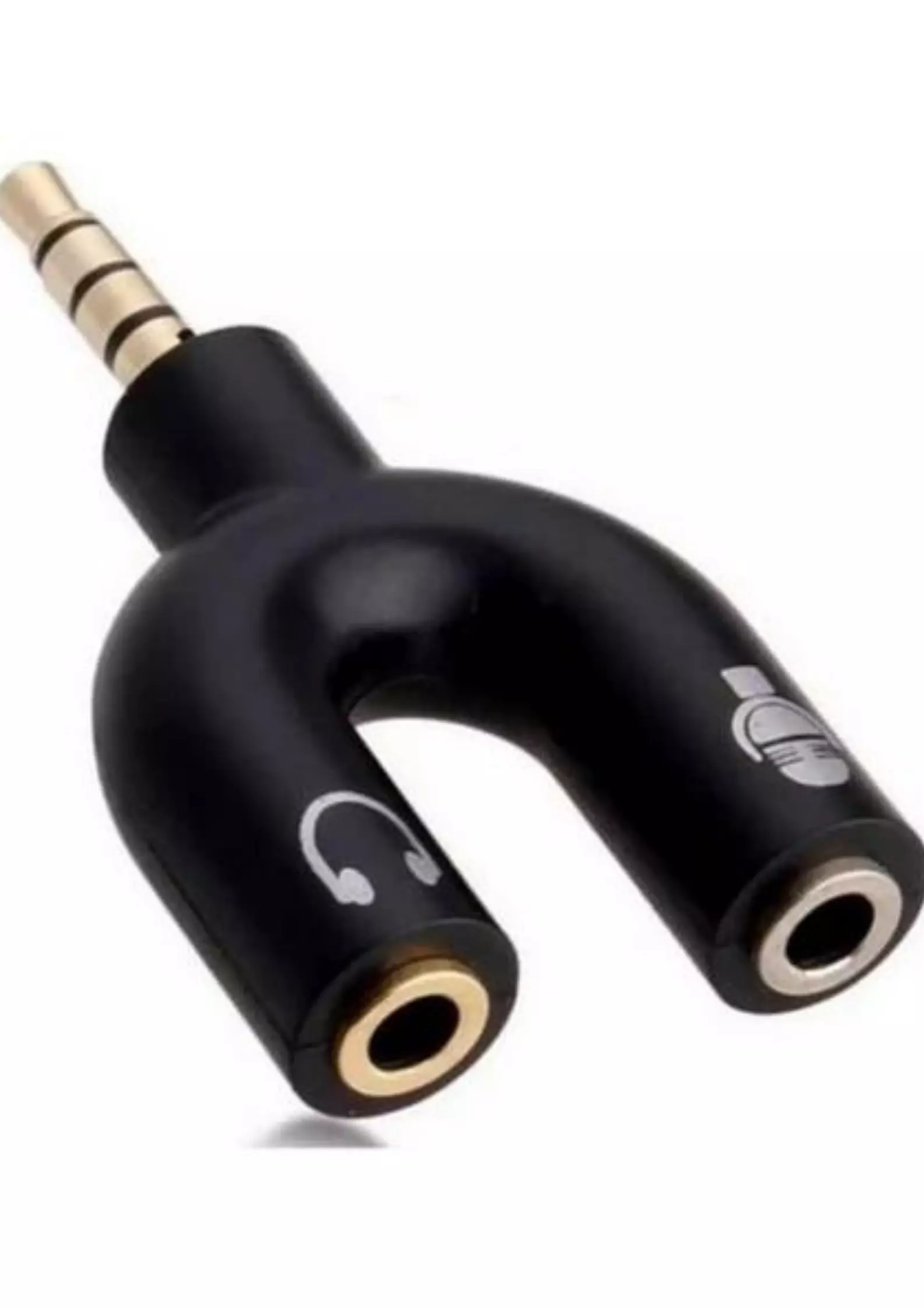 Kulaklık Mikrofon Birleştirici Adaptör 3.5mm Ayırıcı Aparat