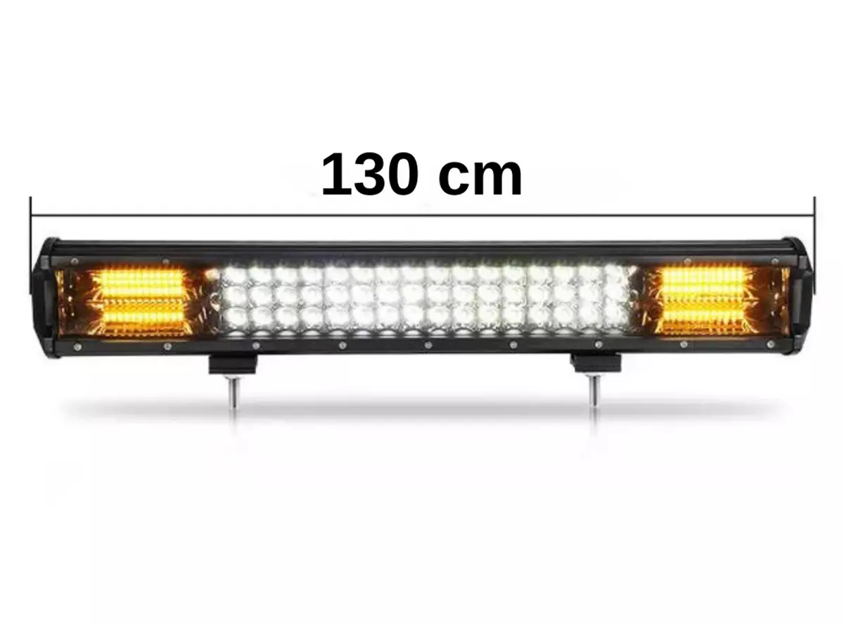 Led Bar Sarı - Beyaz Işık Yayıcı Delici Uzun Ince Off Road Led 130cm