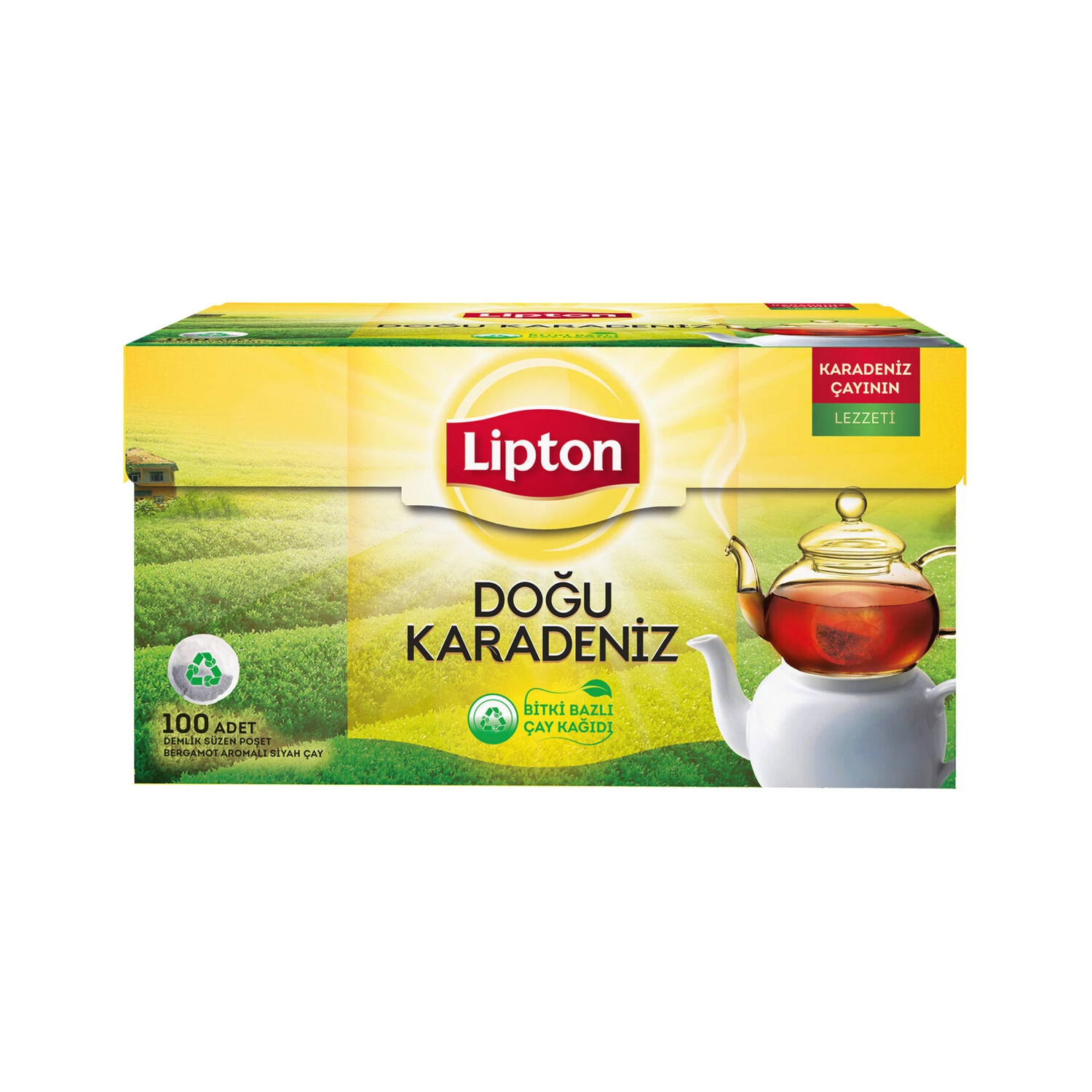 Lipton Doğu Karadeniz Demlik Poşet Çay 100'lü