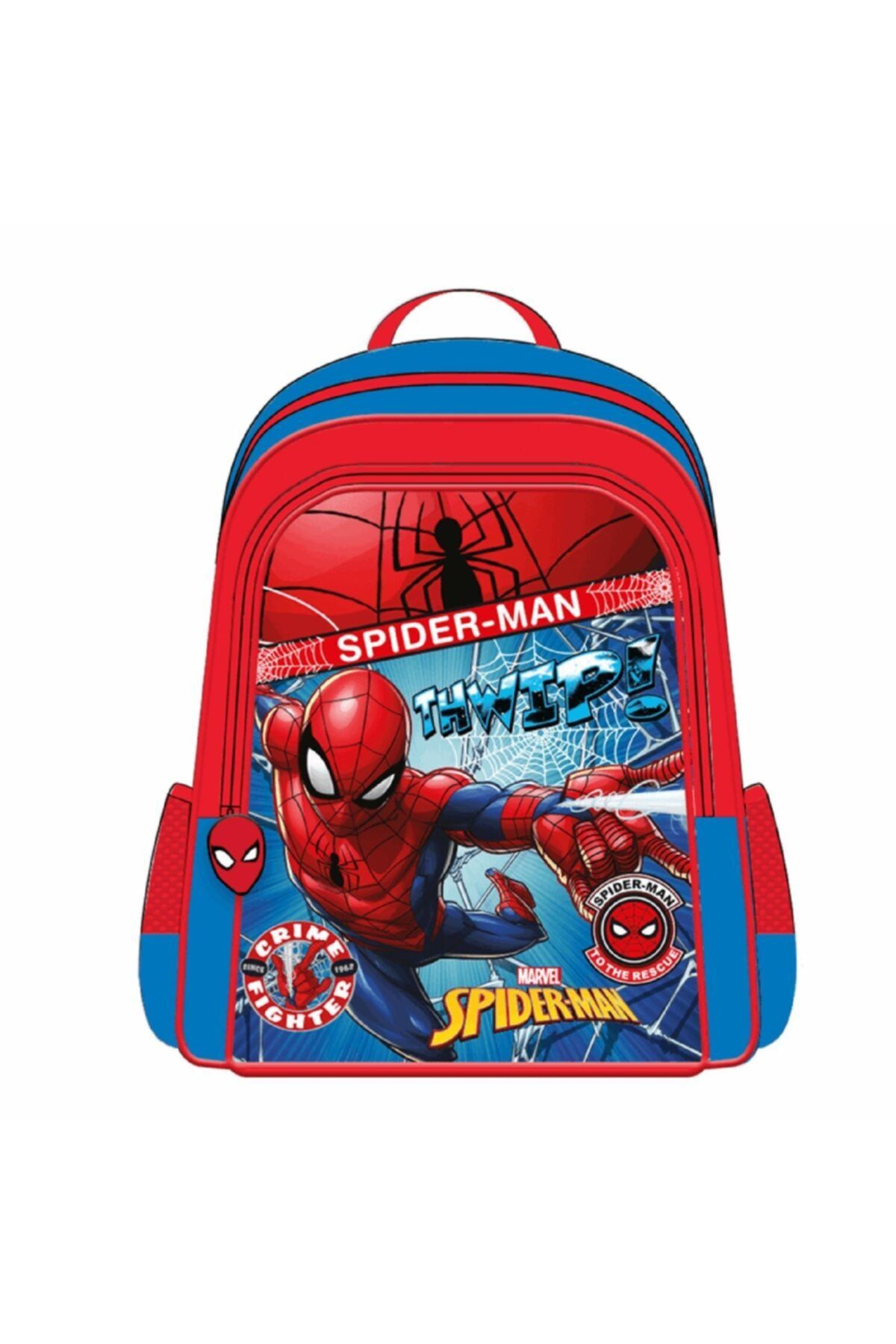Lisanslı Spiderman Ilkokul Çantası Hawk Fighter Otto-5683