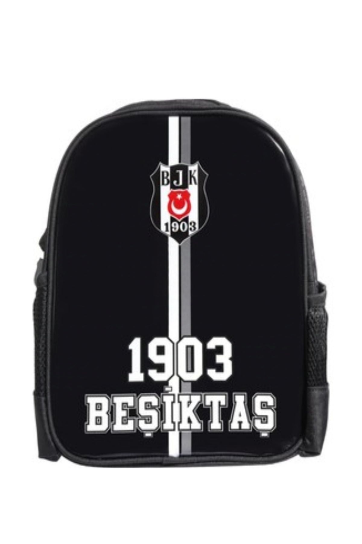 Lisanslı Taraftar Siyah Beyaz  Anaokulu Çantası 21309