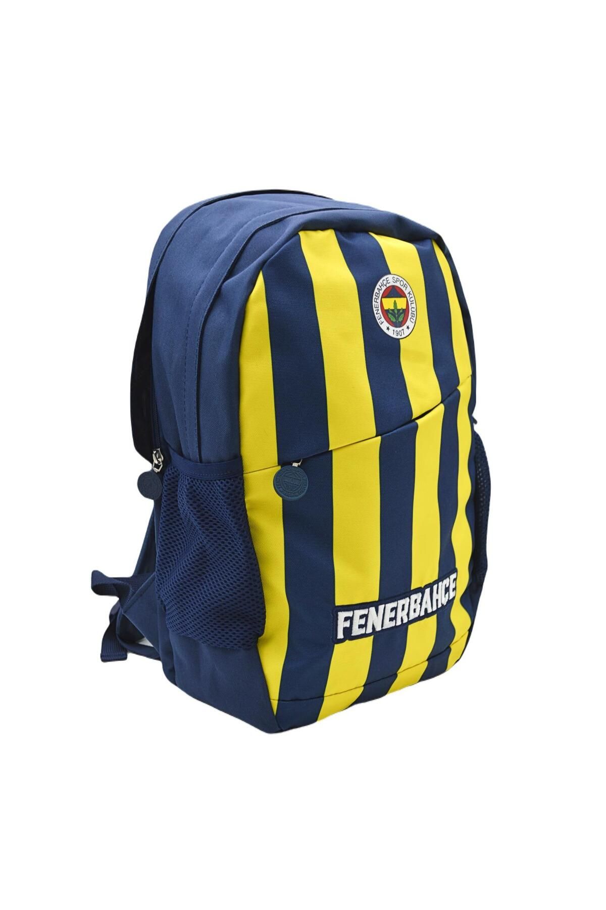 Me Çanta 3 Bölmeli Çubuk Forma Desenli Okul Sırt Çantası 24756